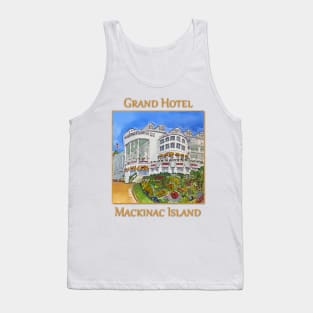 Grand Hotel in Mackinaw Island, Michigan Tank Top